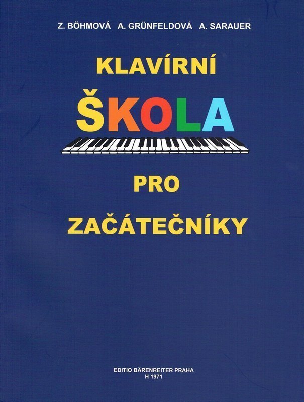 Böhmová, Grünfeldová, Sarauer | Klavírní škola pro začátečníky