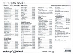 Bach Johann Sebastian | Varhanní skladby - Souborné vydání - 7. díl