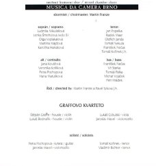 Musica da camera Brno | MdcB 1