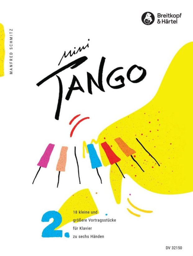 Schmitz Manfred | Mini-Tango, sešit 2 - 18 skladeb pro klavír 6ms