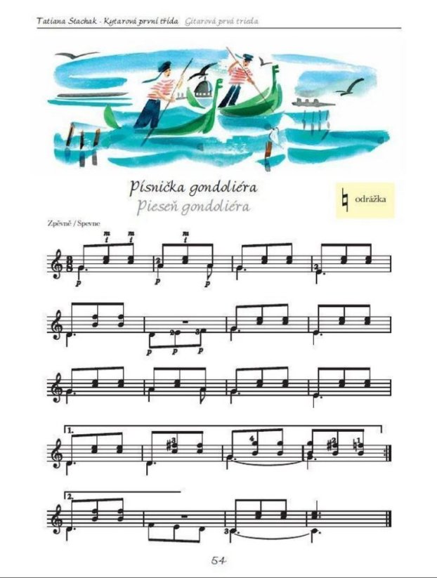 Stachak Tatiana | Kytarová první třída (Gitarová prvá trieda) (+CD)