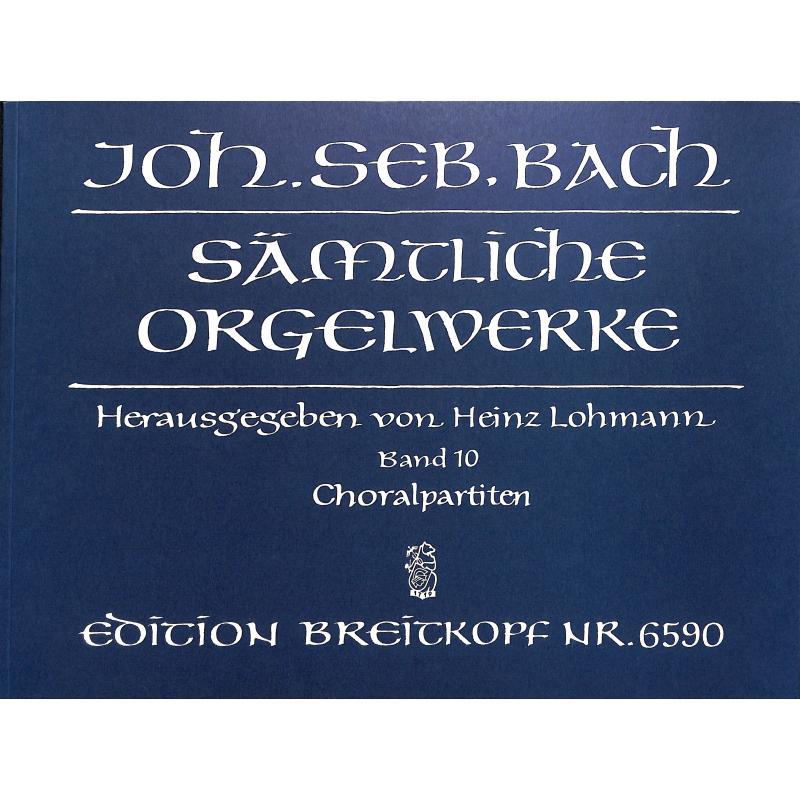 Bach Johann Sebastian | Varhanní skladby - Souborné vydání - 10. díl