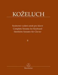 Koželuh Leopold | Souborné vydání sonát pro klavír 2. díl (Sonáty 13-24)