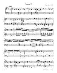 Koželuh Leopold | Souborné vydání sonát pro klavír 3. díl (Sonáty 25-37)