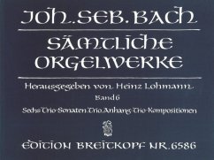 Bach Johann Sebastian | Varhanní skladby - Souborné vydání - 6. díl