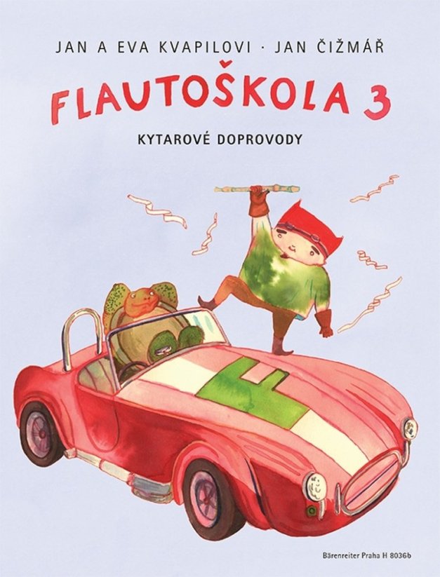 Kvapil Jan, Kvapilová Eva | Flautoškola 3. díl - Kytarové doprovody