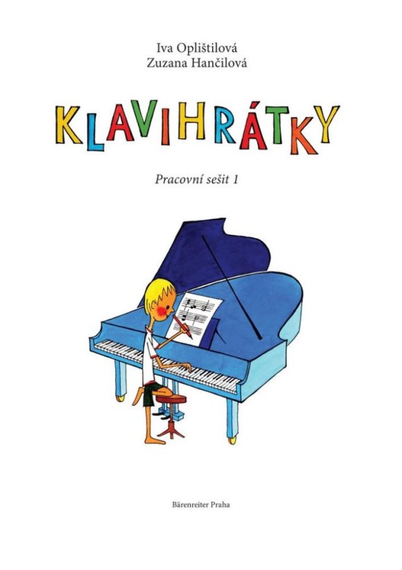 Album | Klavihrátky 1 - pracovní sešit - S tužkou a gumou u klavíru