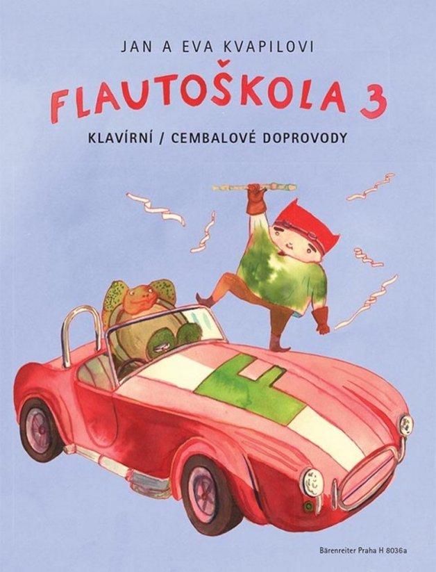 Kvapil Jan, Kvapilová Eva | Flautoškola 3. díl - Klavírní / cembalové doprovody